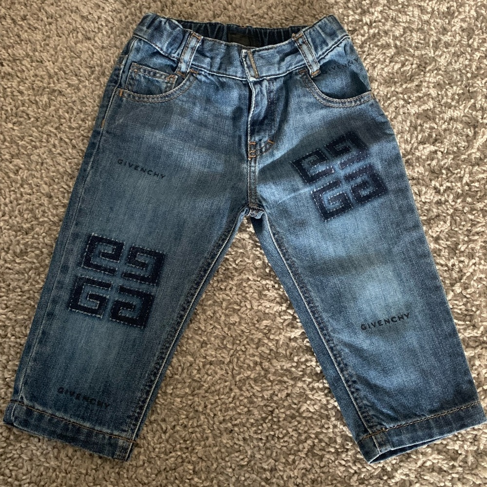 Blue Givenchy Damien jeans for Toddlers